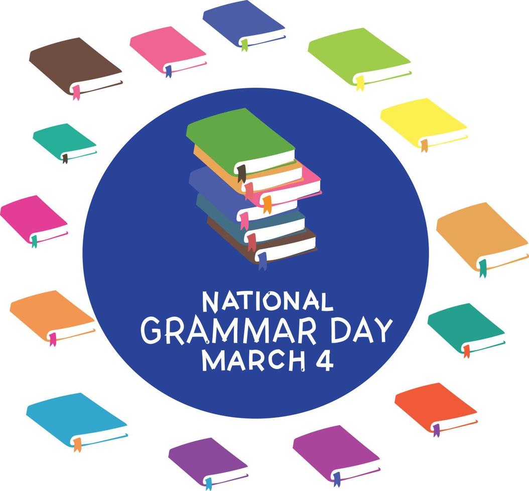 National Grammar Day vector