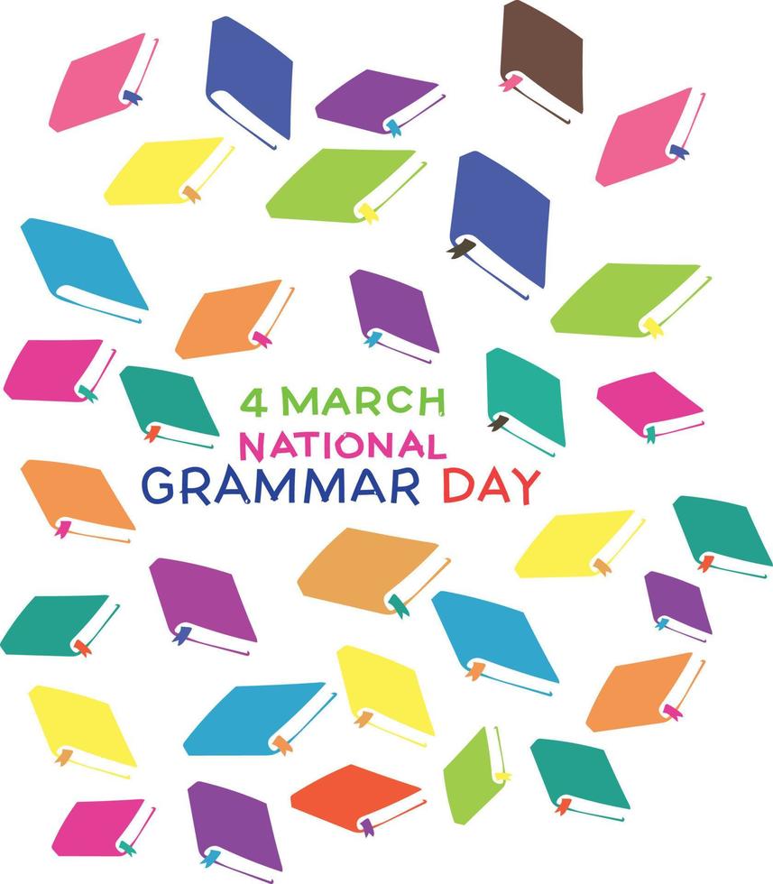 National Grammar Day vector