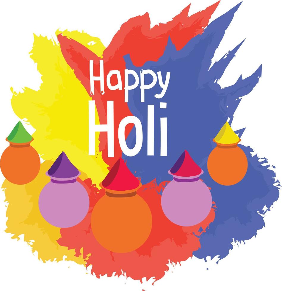 Holi Guyana vector