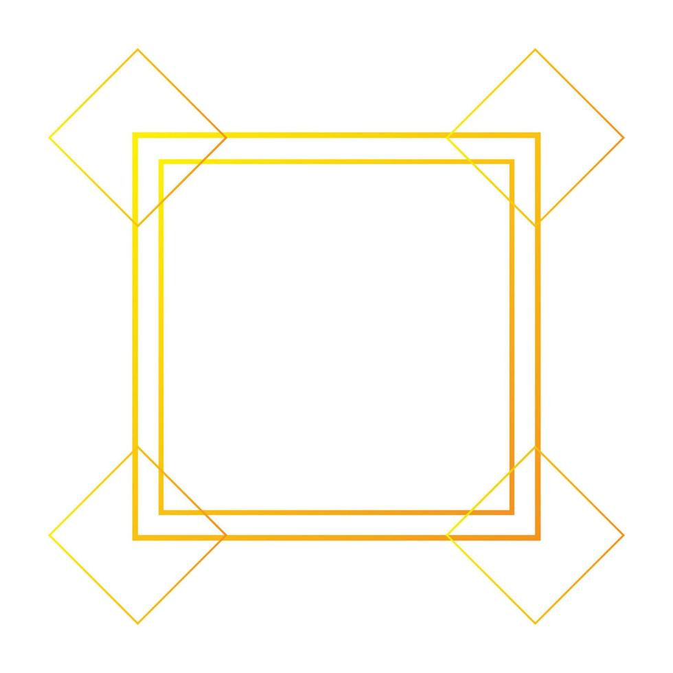 Round Border Line Vector