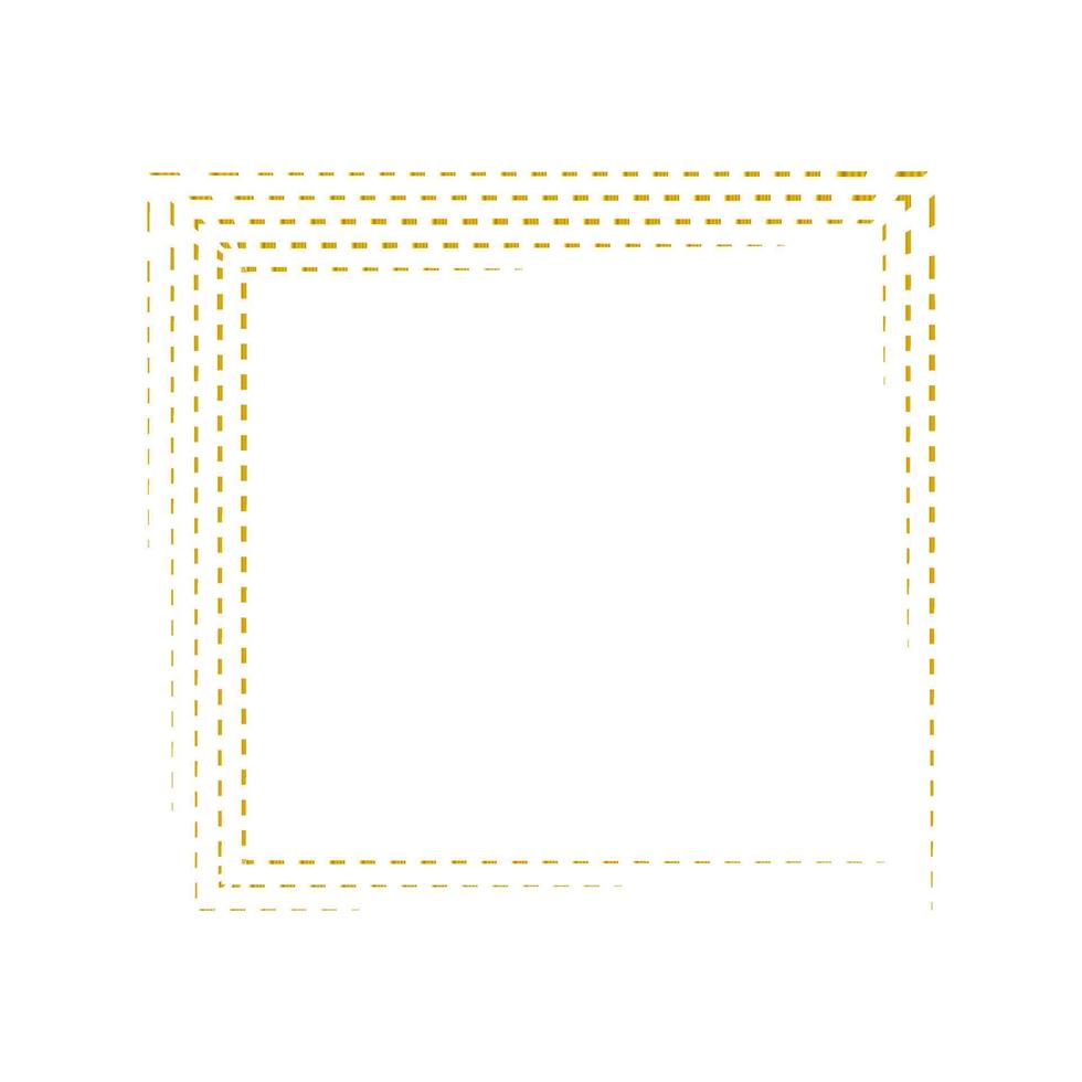 Dashed Line Frame vector