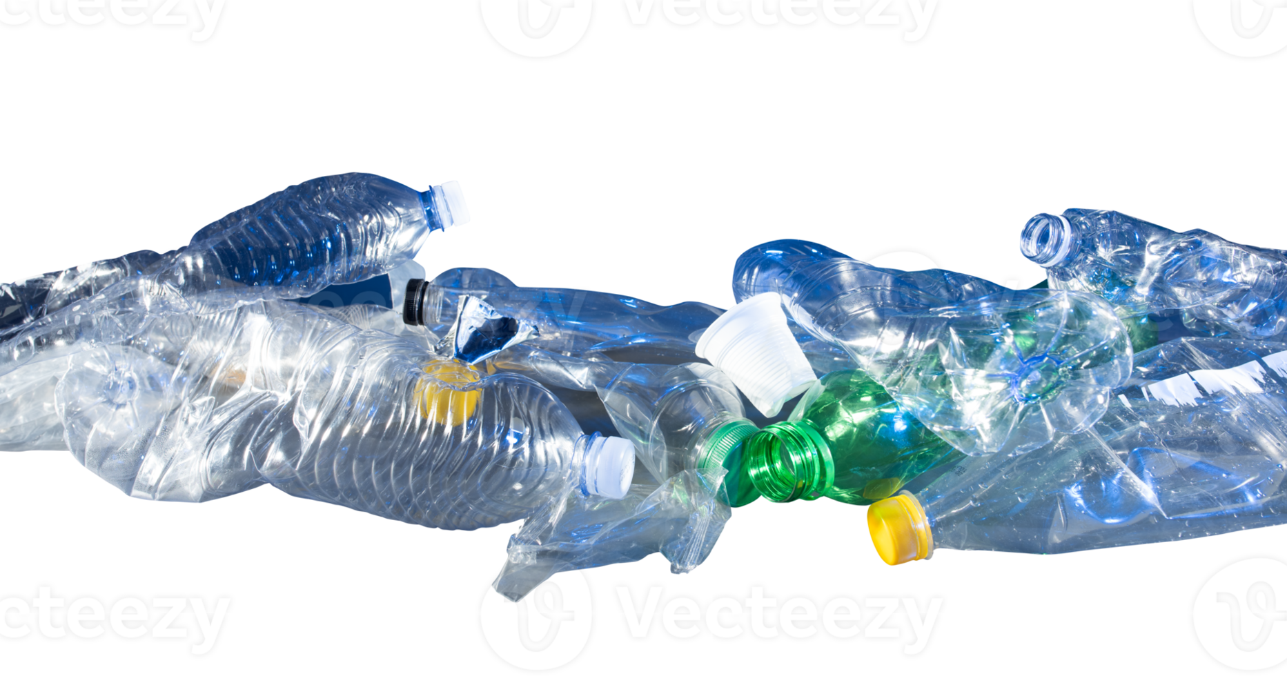 Plastic waste. concept of pollution and environmental disaster 21081702 PNG