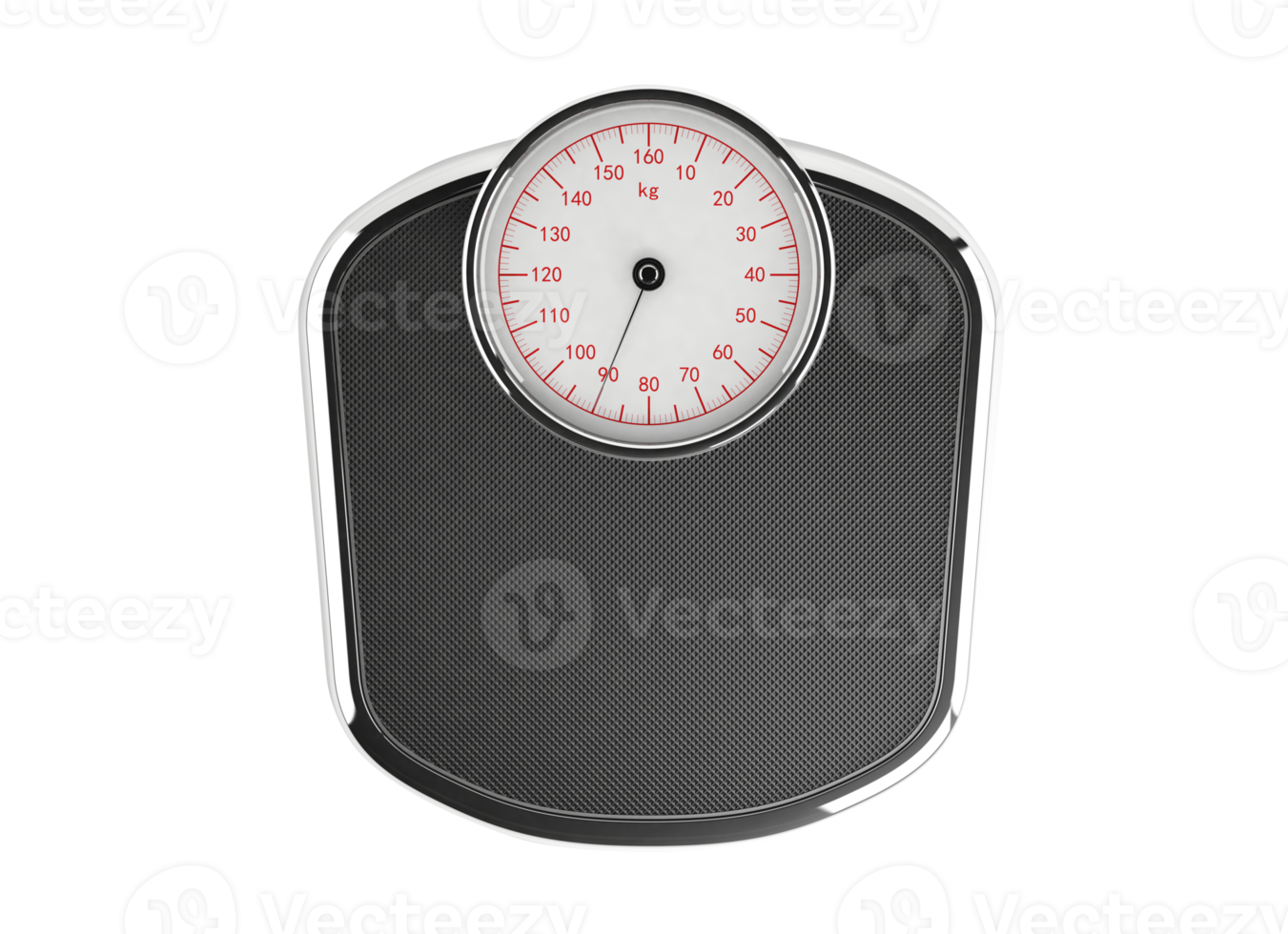 Old analogical scale with arrow for measurement png