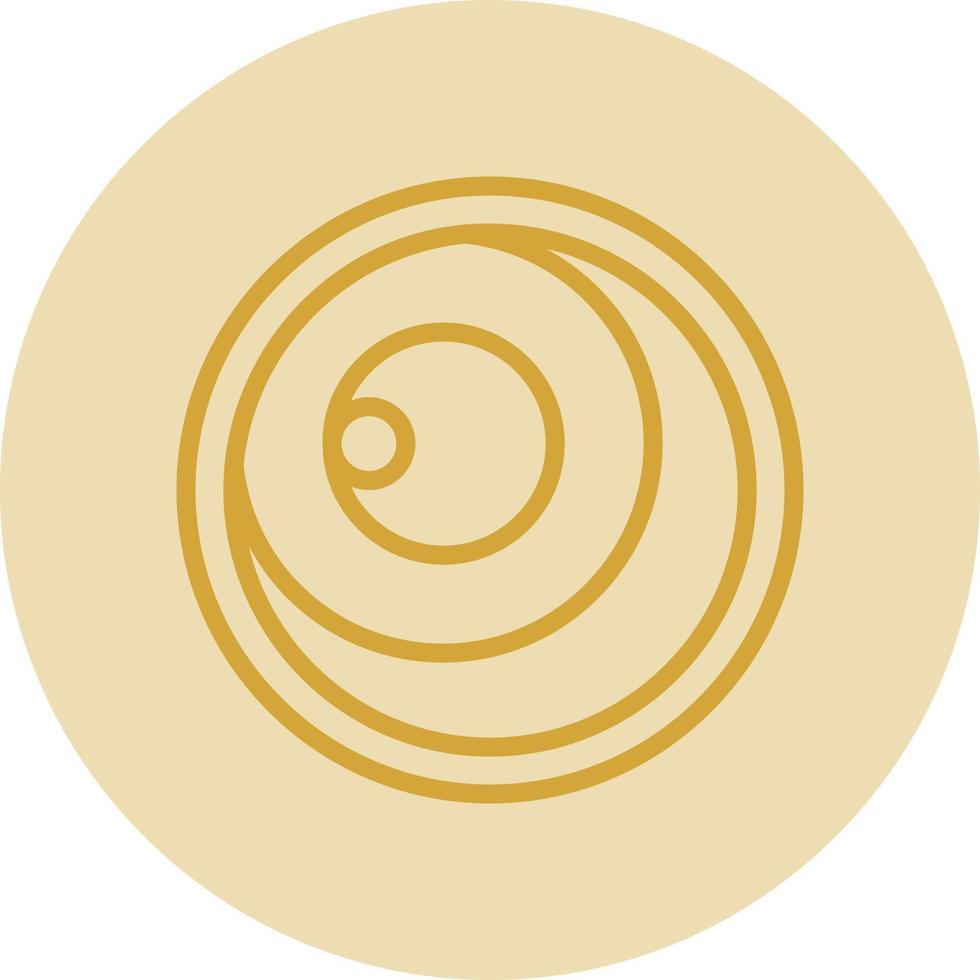 Lens Vector Icon Design