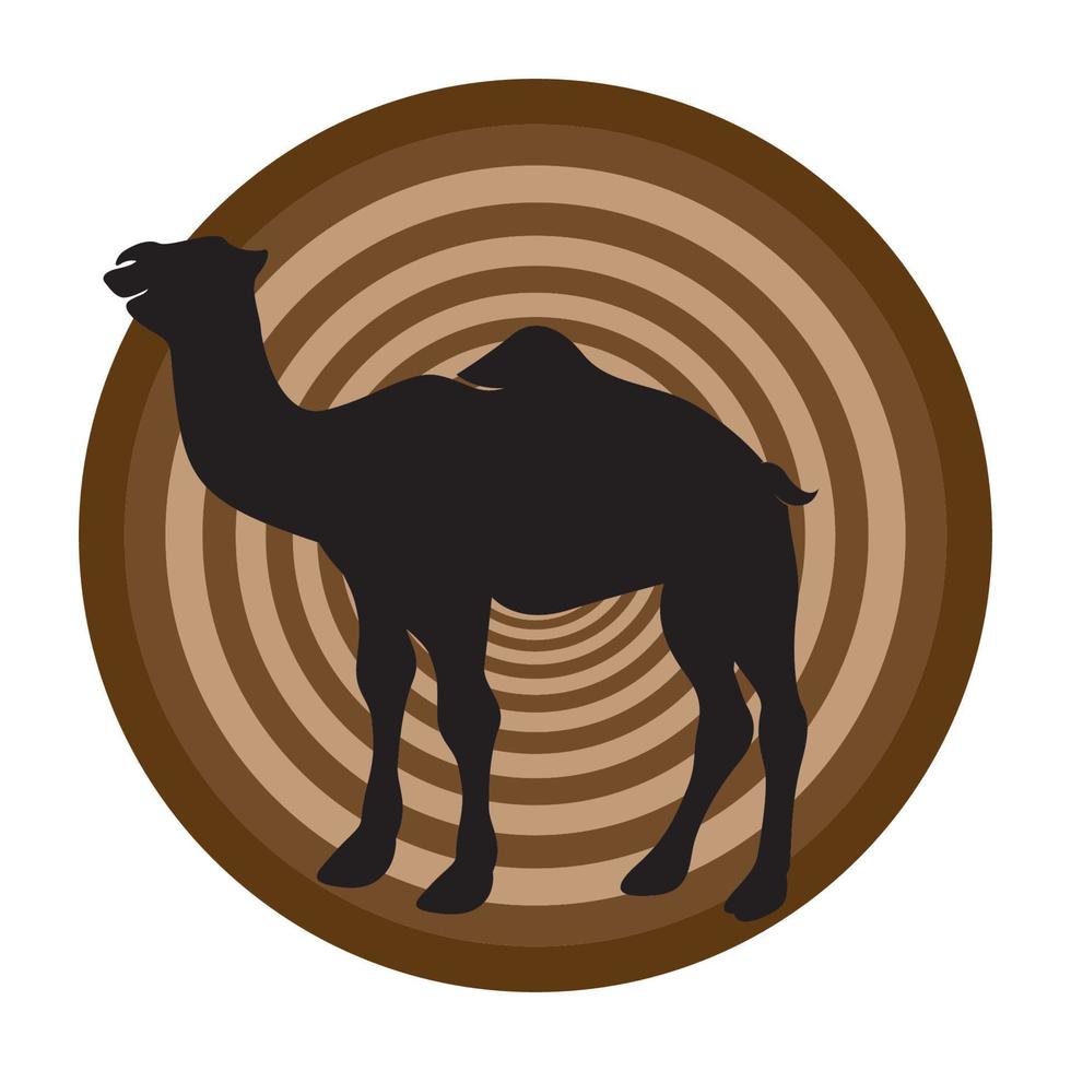 Camel Icon Vector illustration