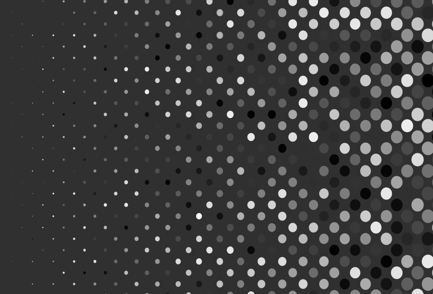 Dark Silver, Gray vector template with circles.