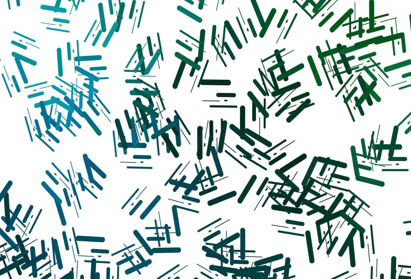 Dark blue, green vector texture with colorful lines.