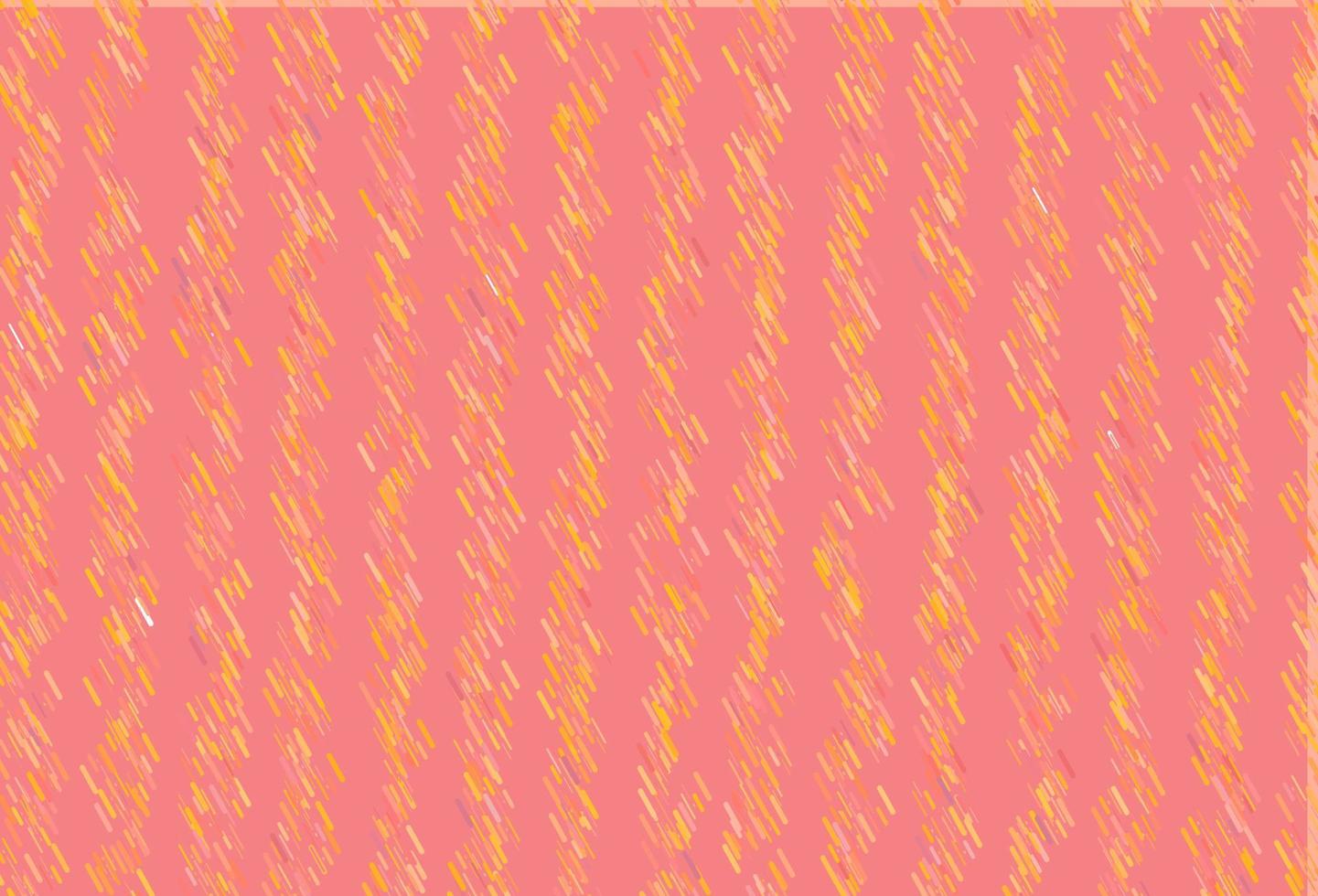 Light Yellow, Orange vector template with repeated sticks.
