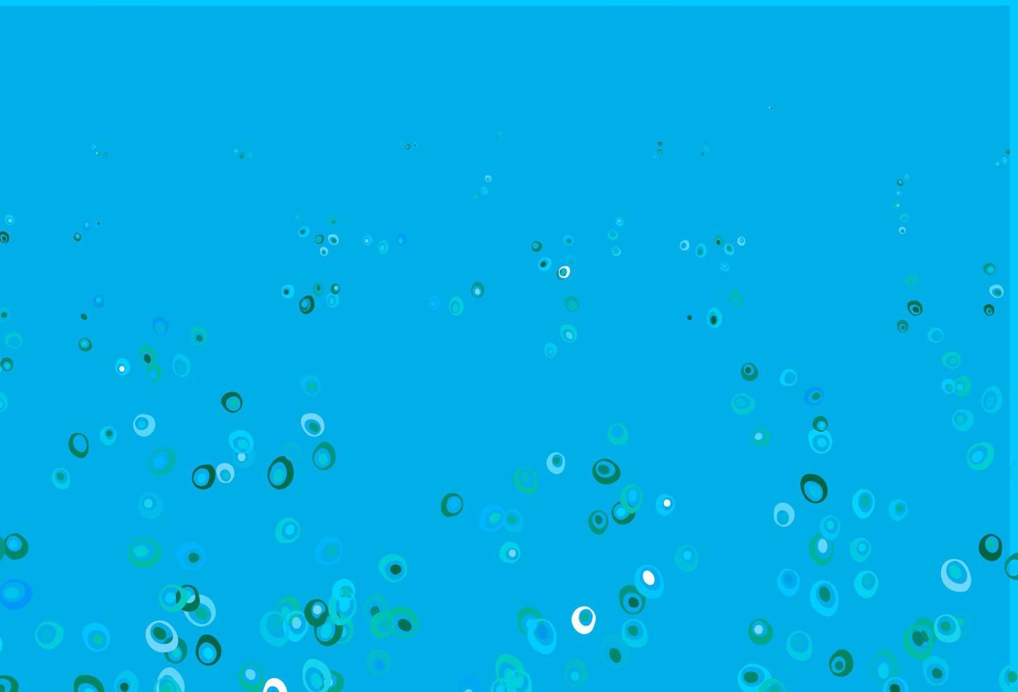 Light Blue, Green vector backdrop with dots.