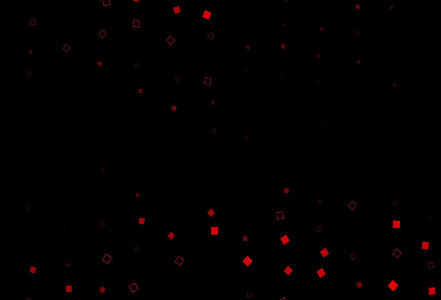 Dark Red vector background with rectangles.