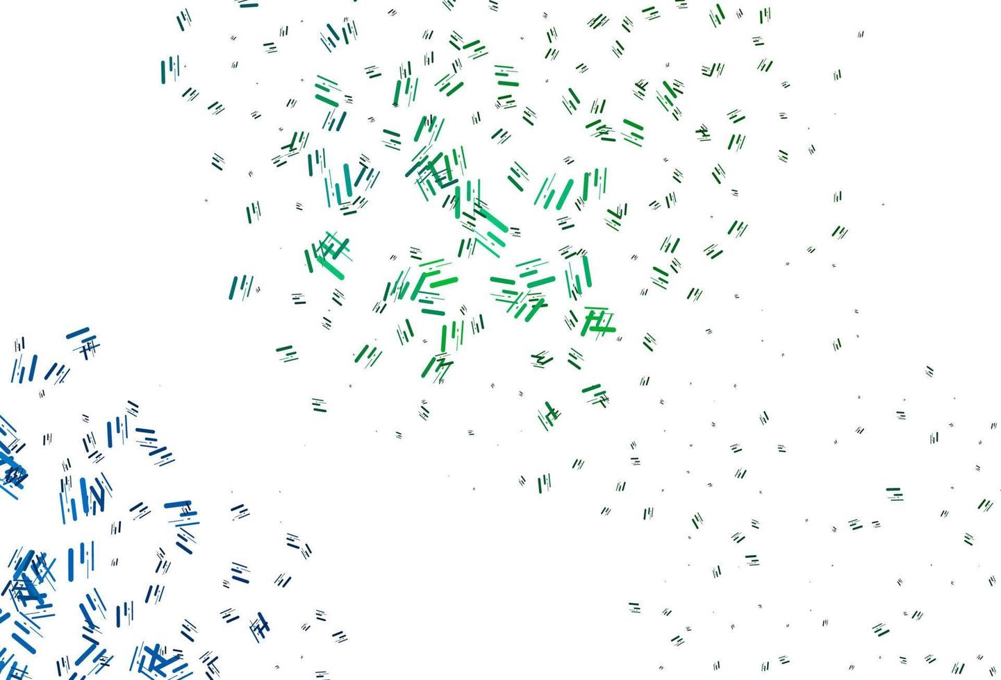 Light Blue, Green vector pattern with narrow lines.