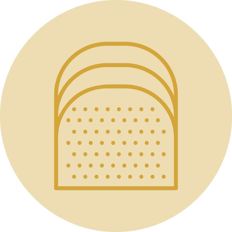 Toast Vector Icon Design