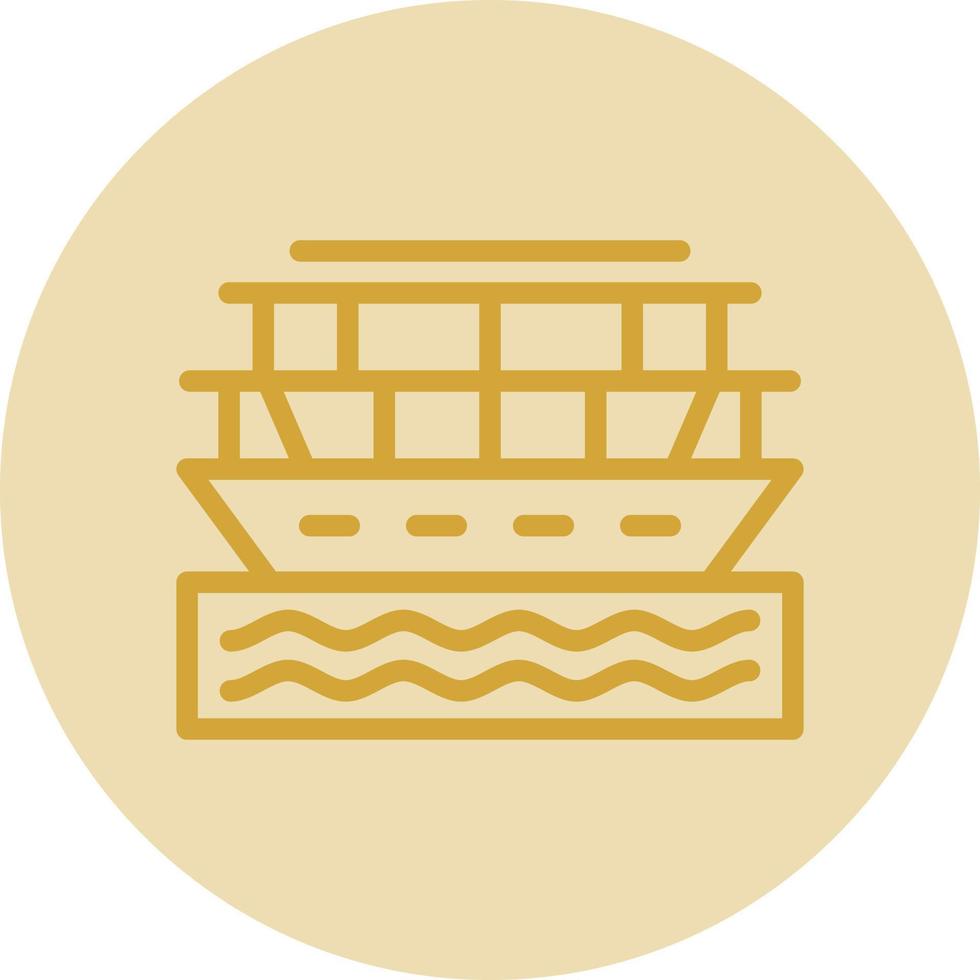 Hydrofoil Vector Icon Design