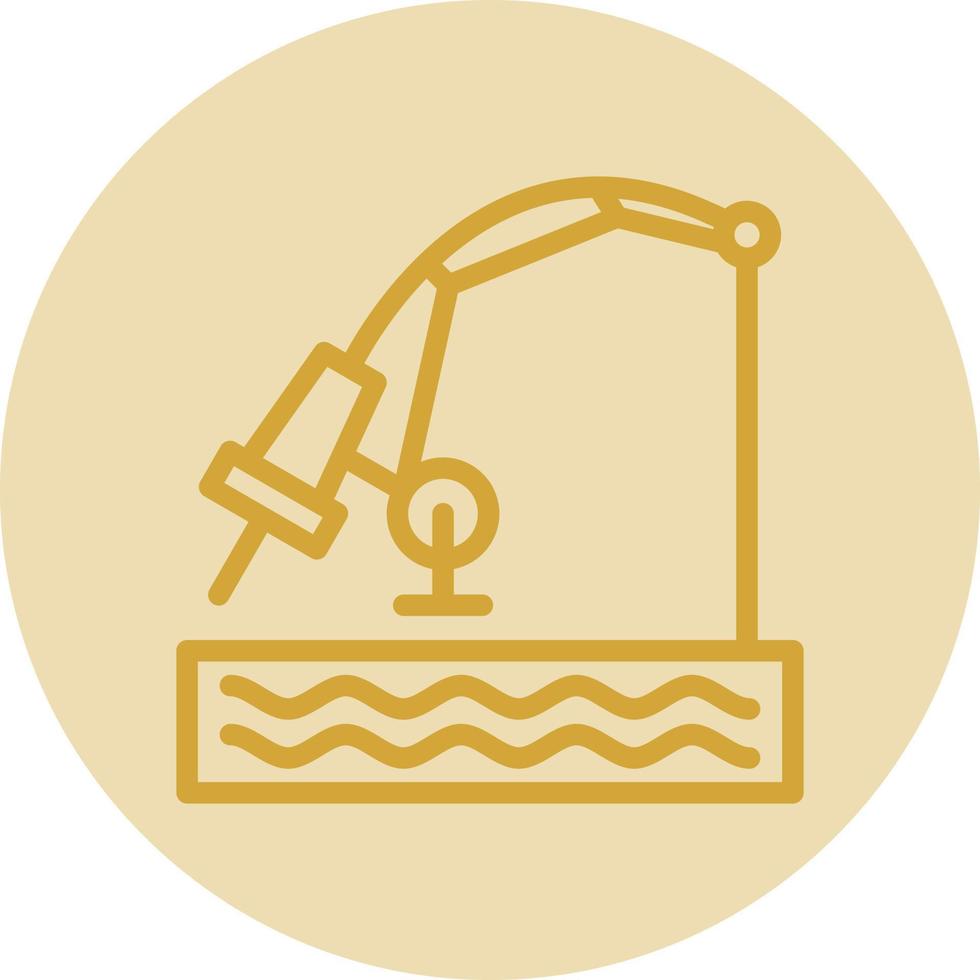 Fishing Vector Icon Design