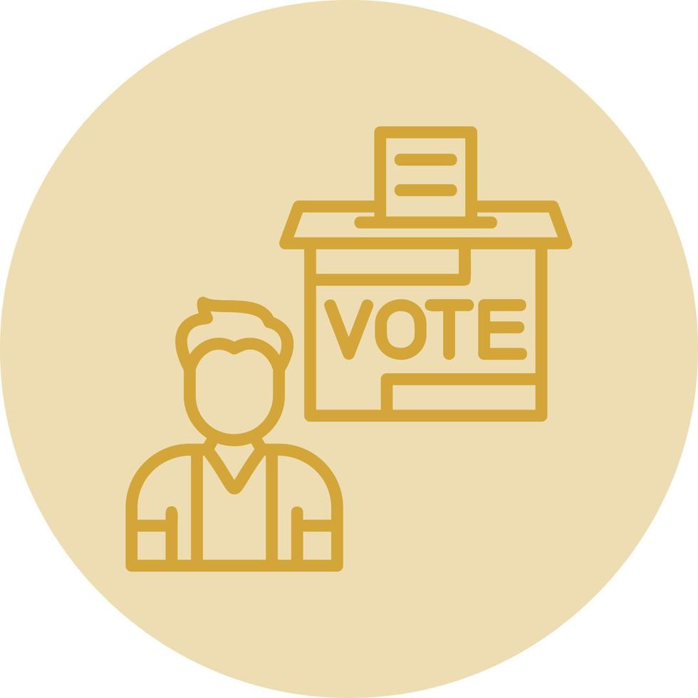 Polling Vector Icon Design