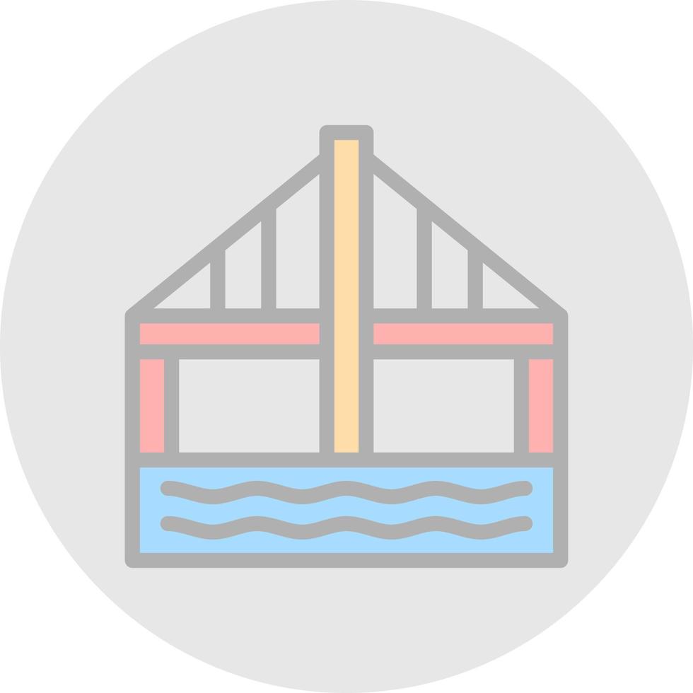 Bridge Vector Icon Design