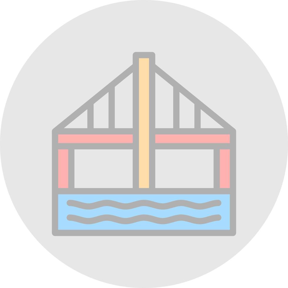 Bridge Vector Icon Design