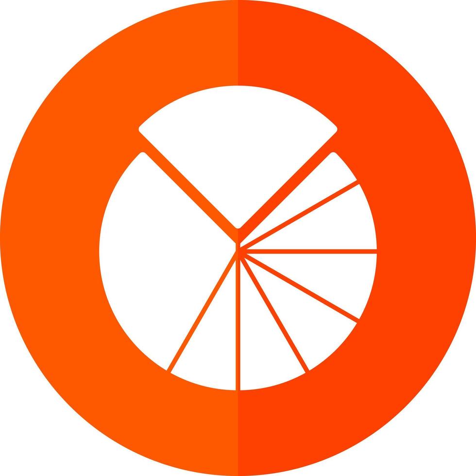 diseño de icono de vector de gráfico circular