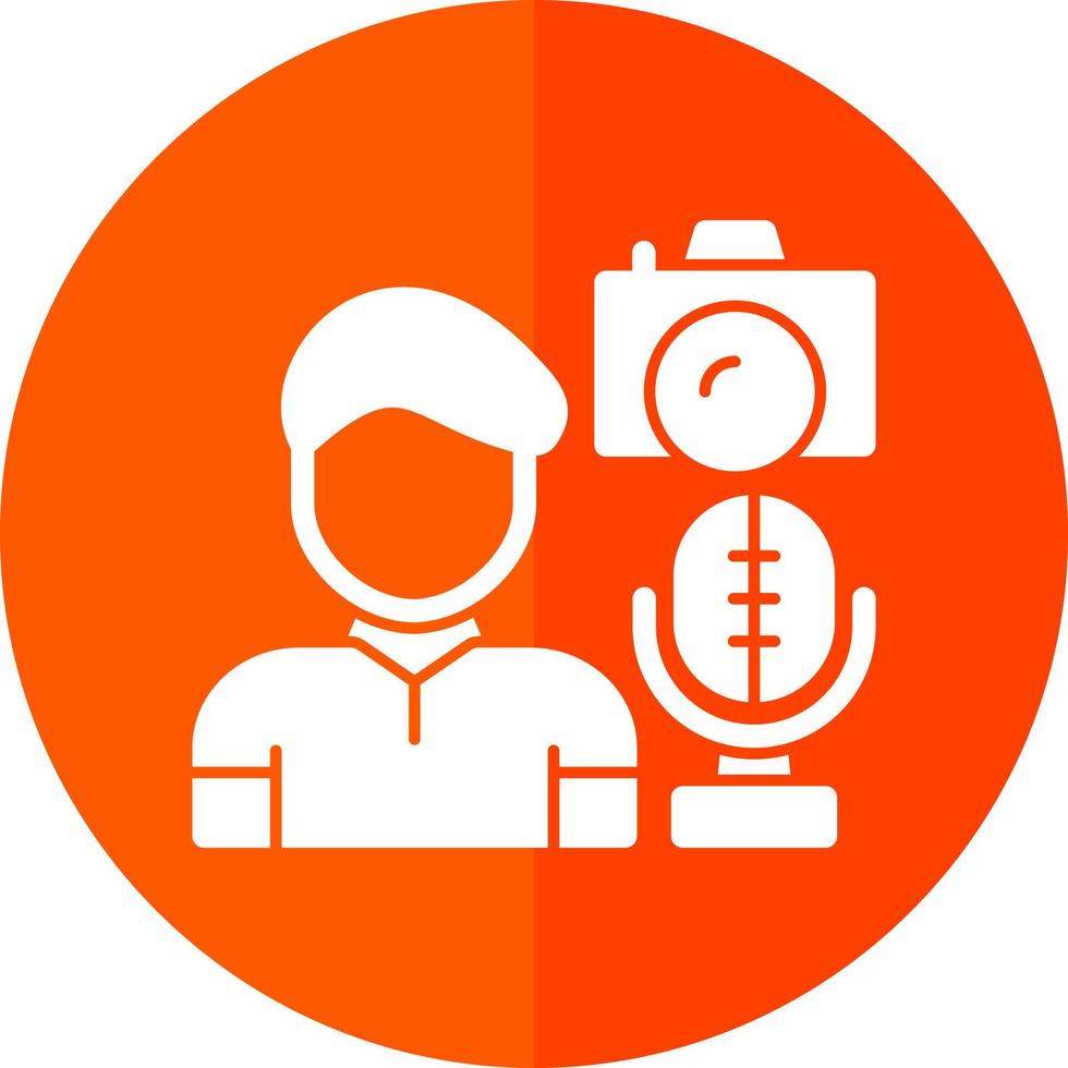 Vlog Vector Icon Design
