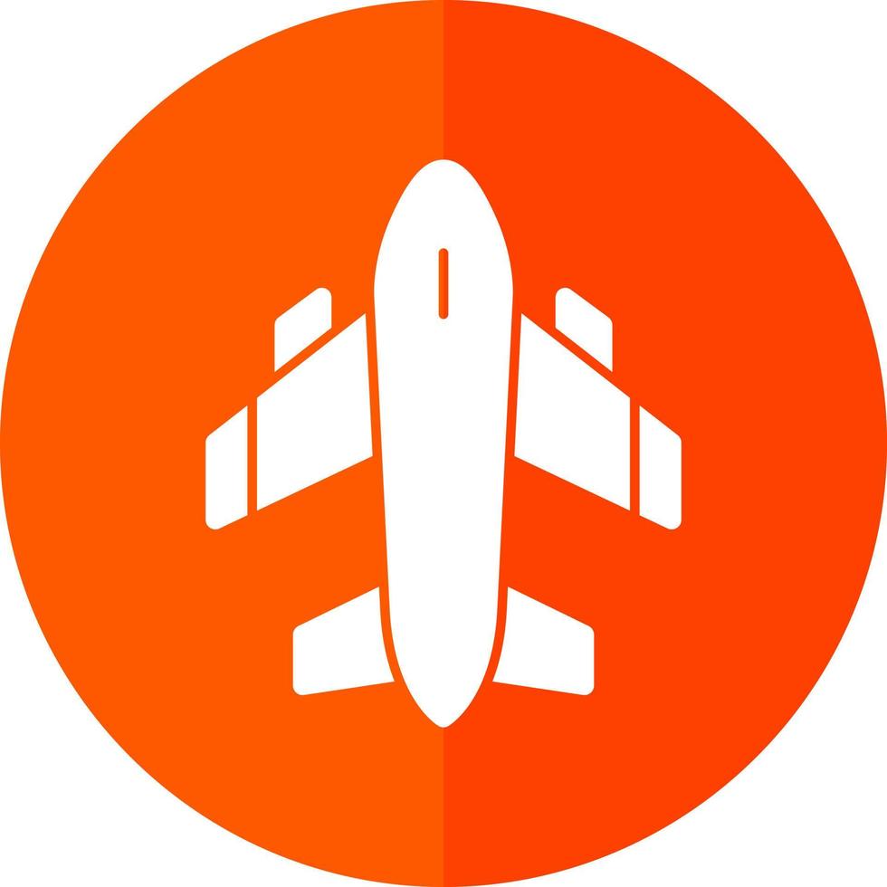 diseño de icono de vector de avión