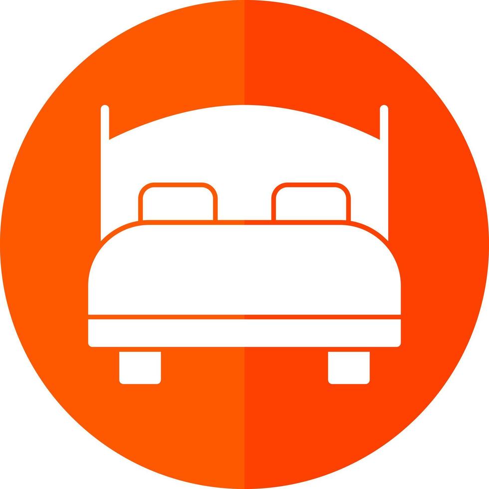 Bed Vector Icon Design