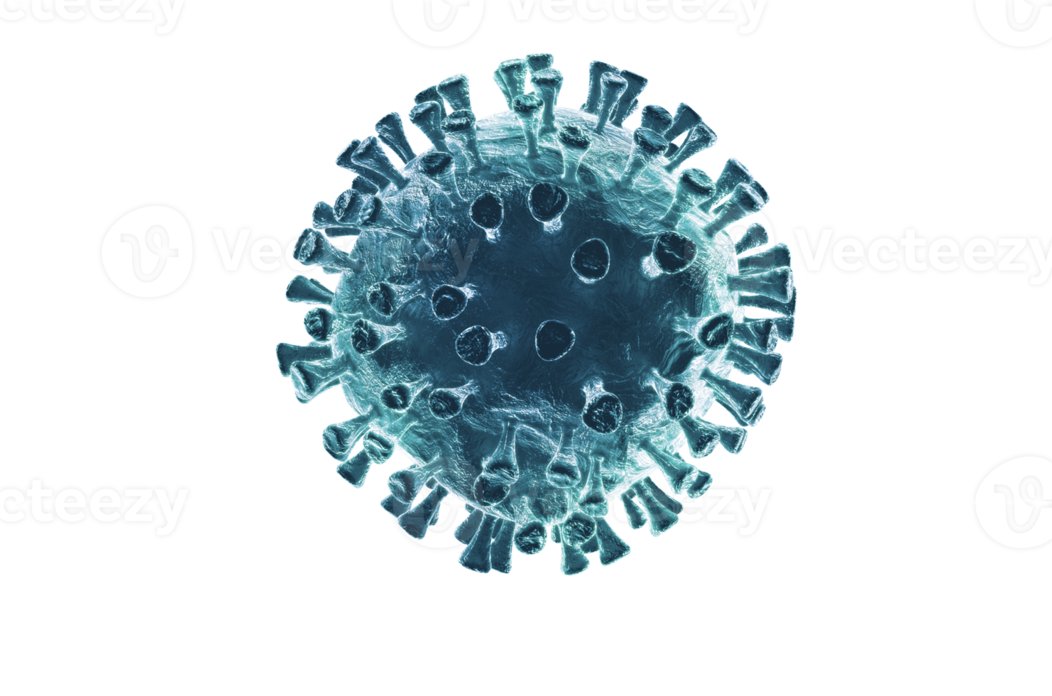 Enlargement of the virus sars cov 2 guilty of covid 19 disease png