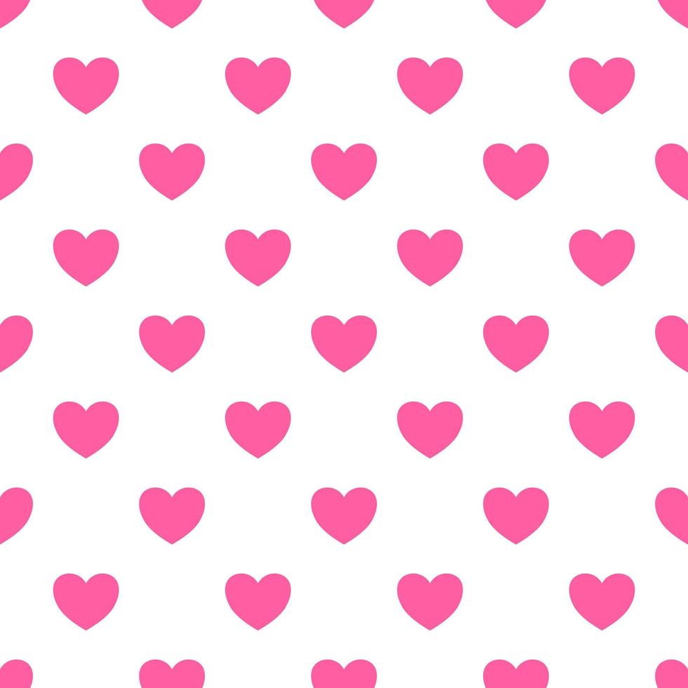 heart pattern seamless background vector