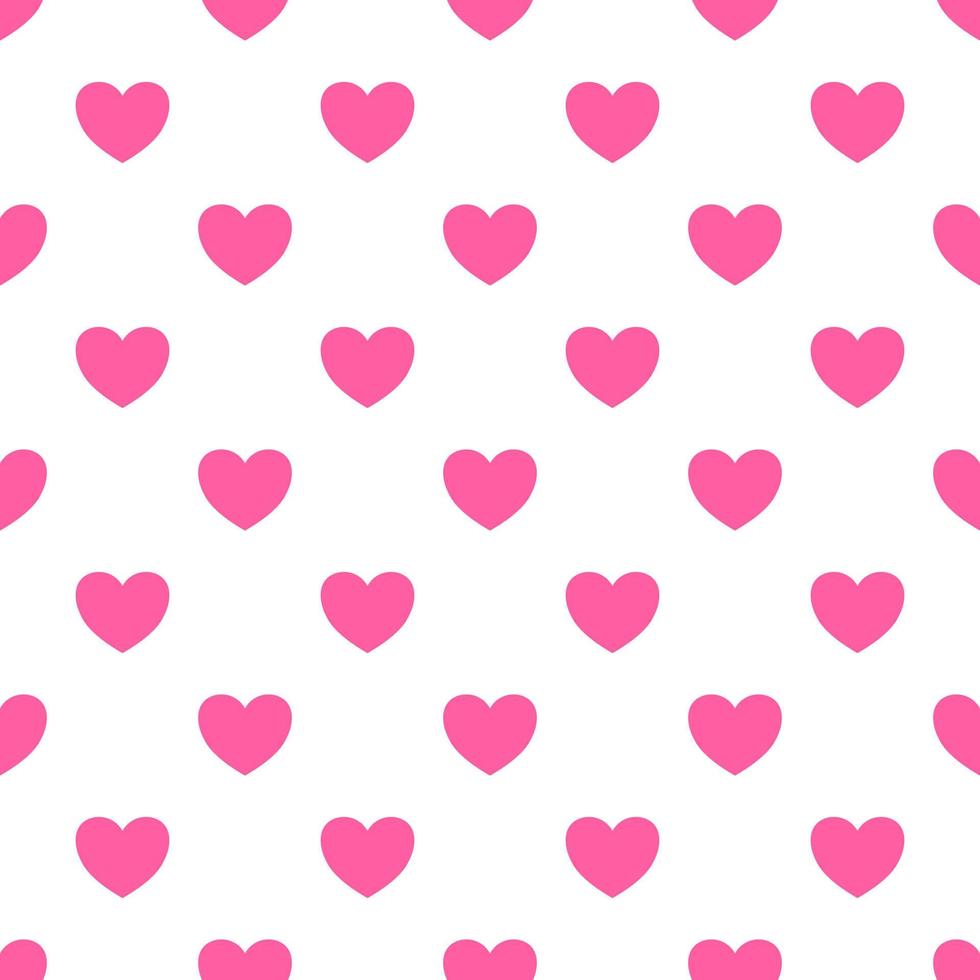 heart pattern seamless background vector