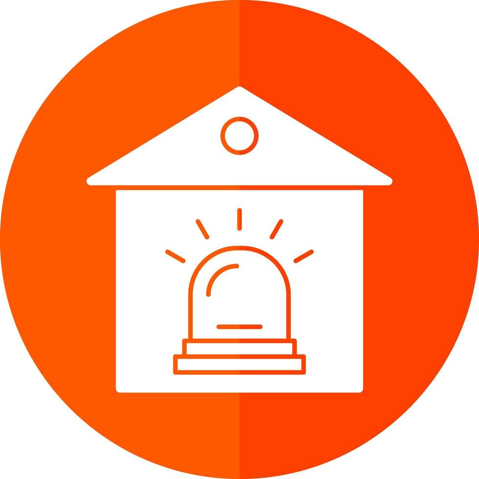 Security Alarm Vector Icon Design