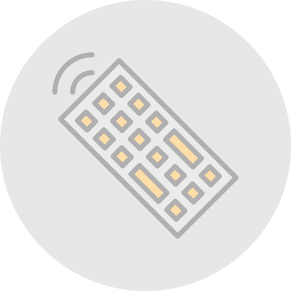 Remote Control Vector Icon Design