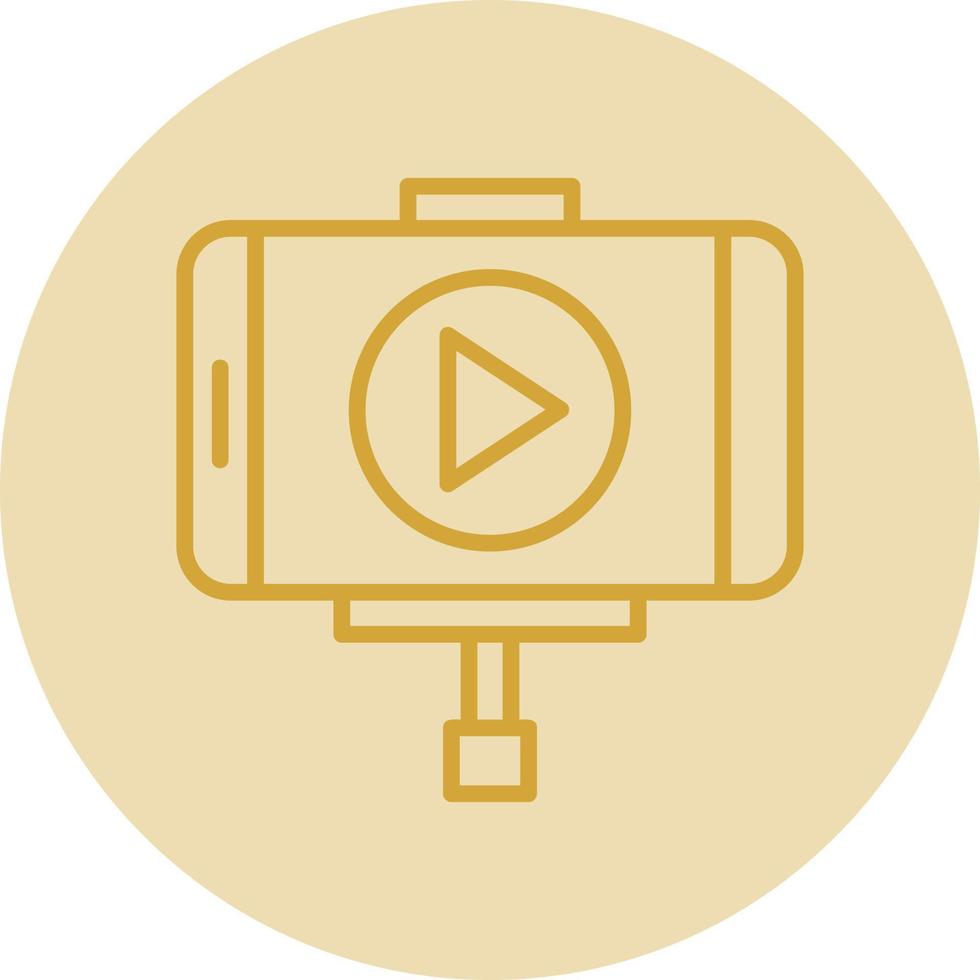 Vlog Vector Icon Design