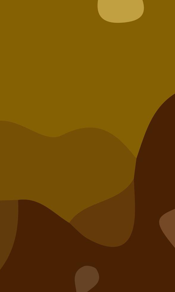 Aesthetic brown abstract background with copy space area. Suitable for poster and banner vector