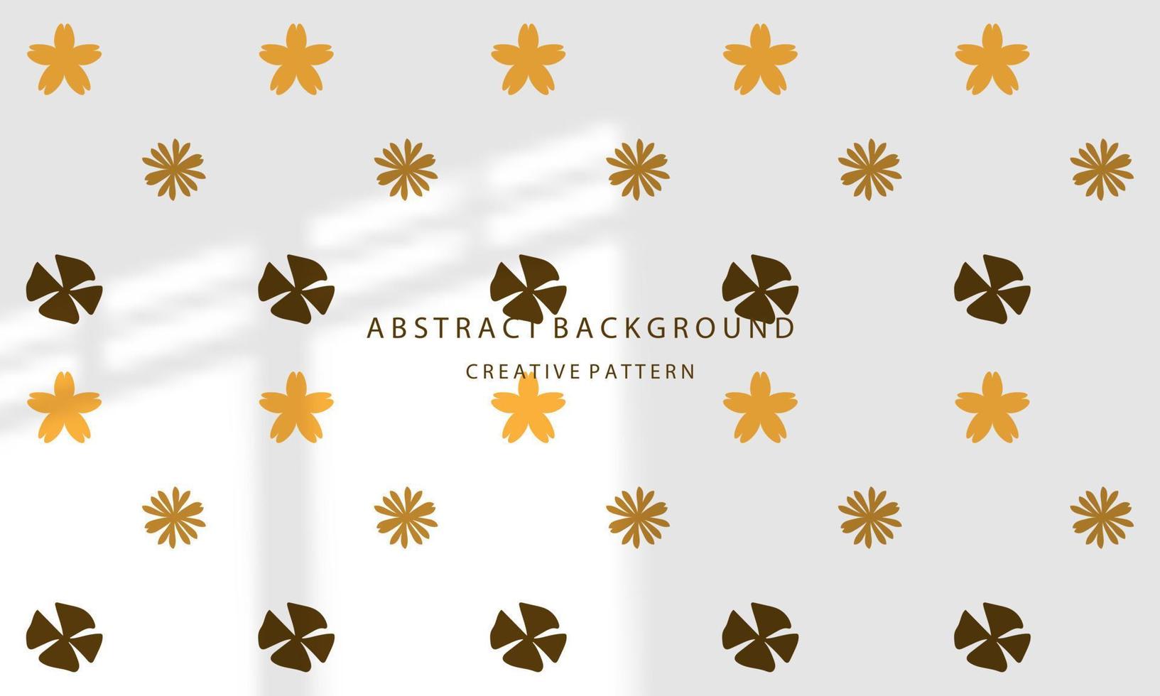 Abstract Background Handdrawn Flower Cute Pattern Clean White Pastel Attractive Shadow Overlay EPS 10 vector