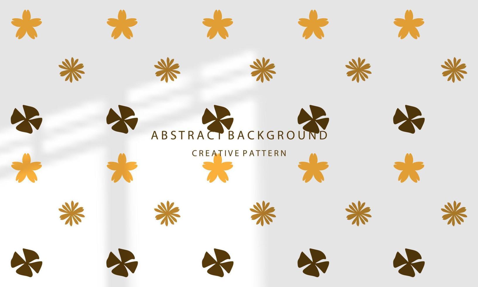Abstract Background Handdrawn Flower Cute Pattern Clean White Pastel Attractive Shadow Overlay EPS 10 vector