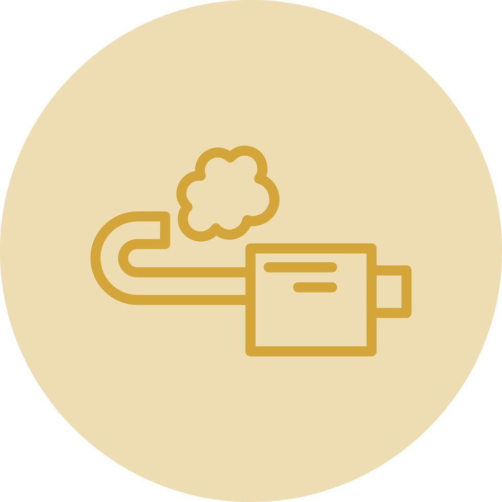 Exhaust Vector Icon Design