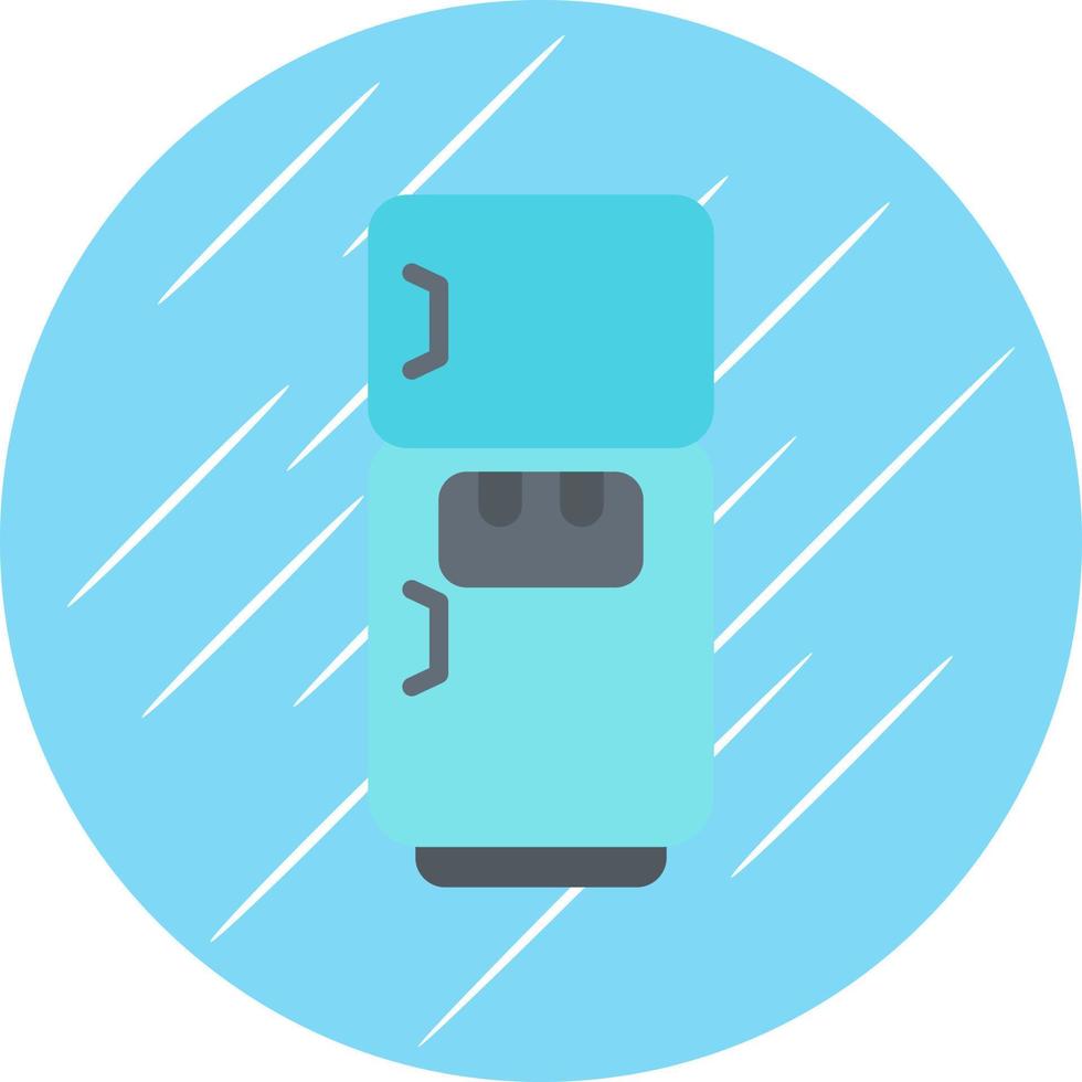 Fridge Vector Icon Design