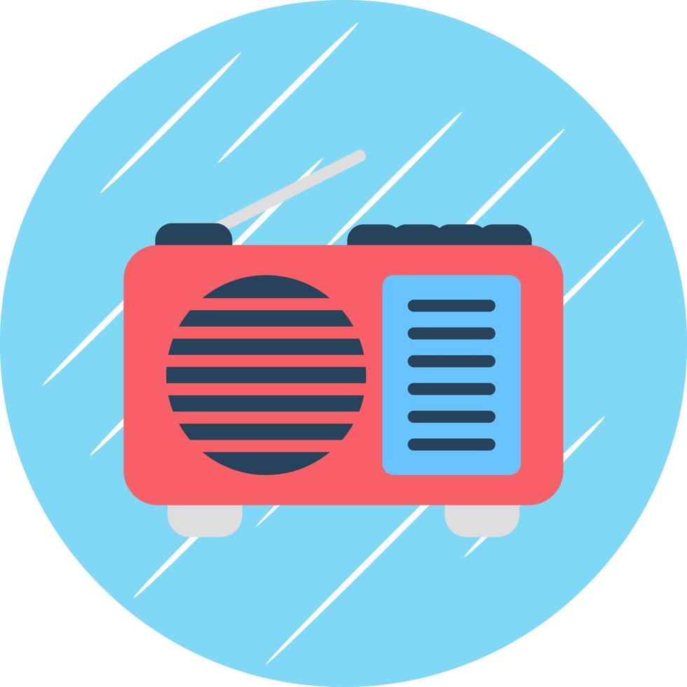 Radio Vector Icon Design