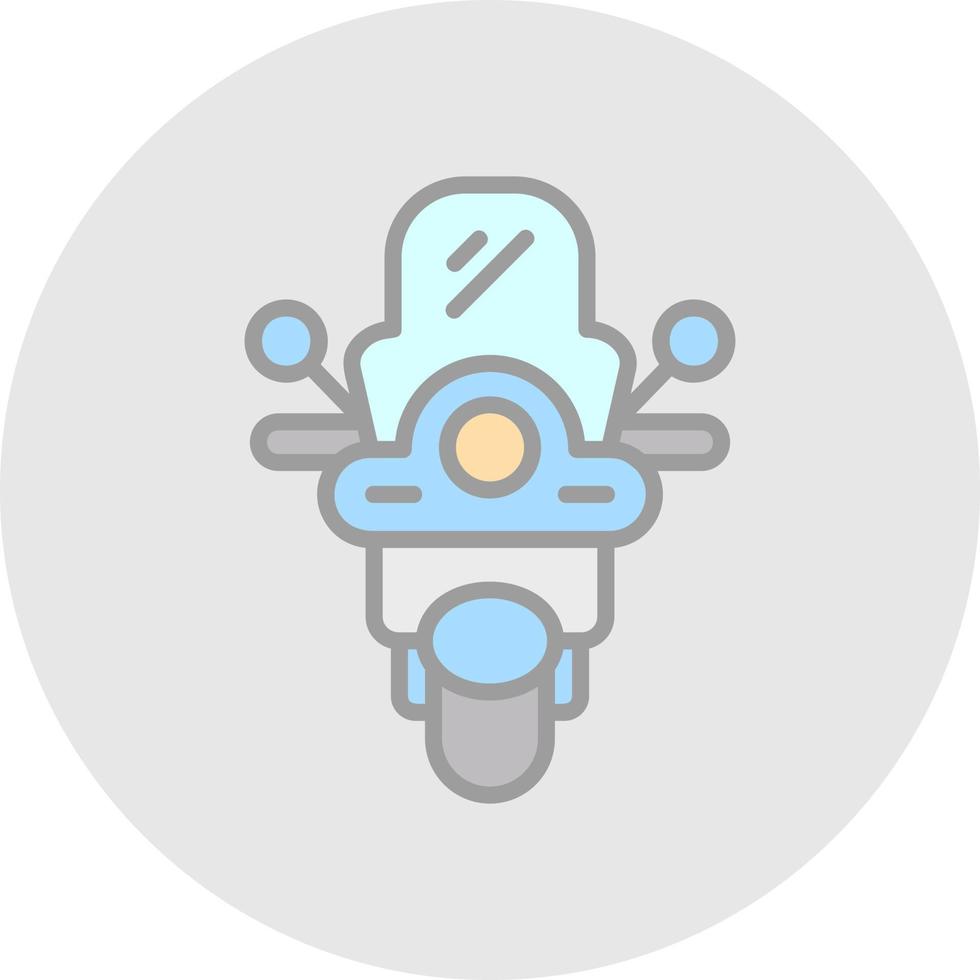 diseño de icono de vector de moto