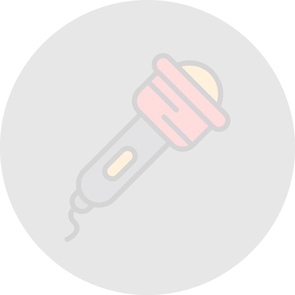 Flashlight Vector Icon Design