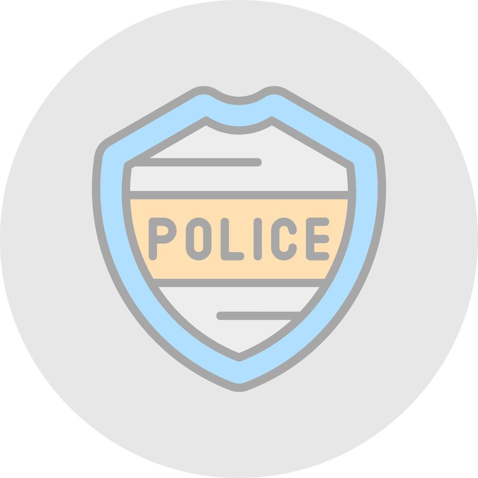 Police Vector Icon Design