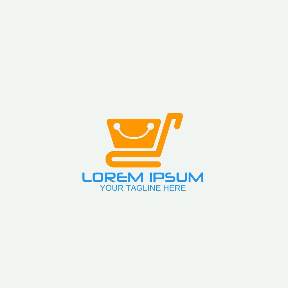 Shop Logo Template Design Vector. vector