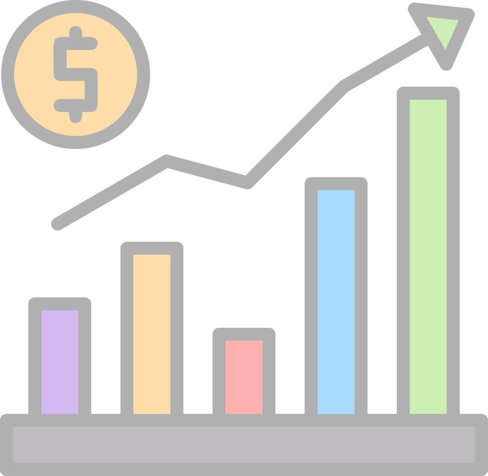 Analytics Vector Icon Design