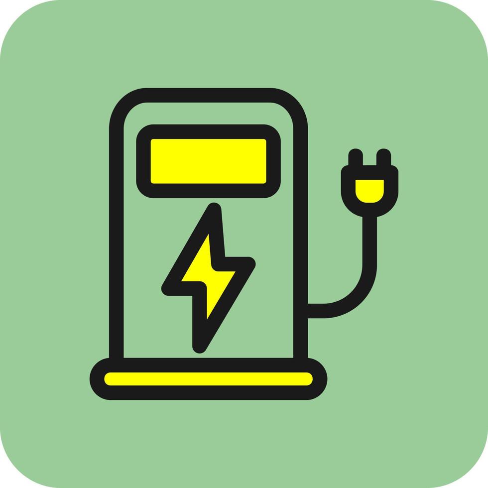 Charging Station Vector Icon Design 21086199 Vector Art at Vecteezy