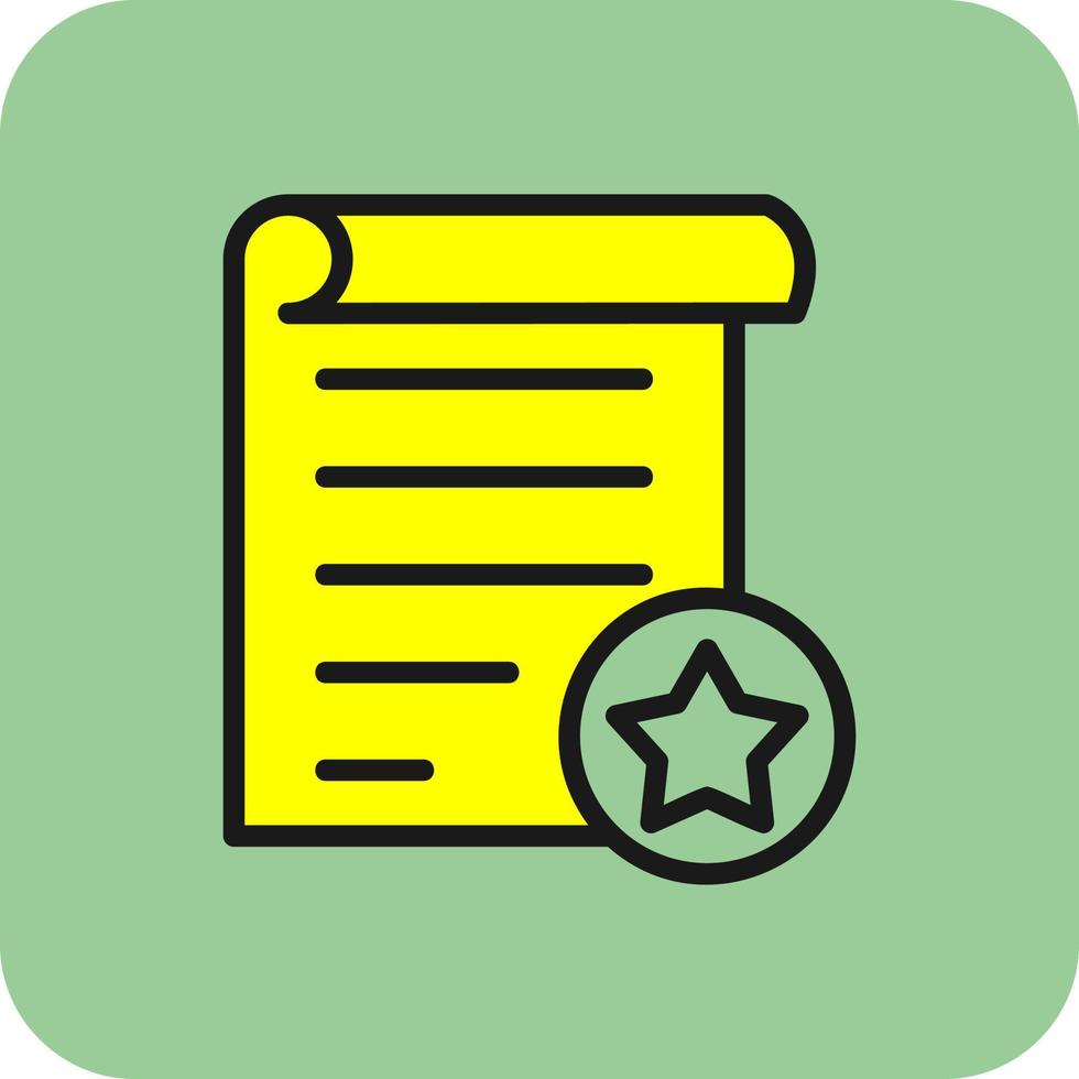 Assessment Vector Icon Design