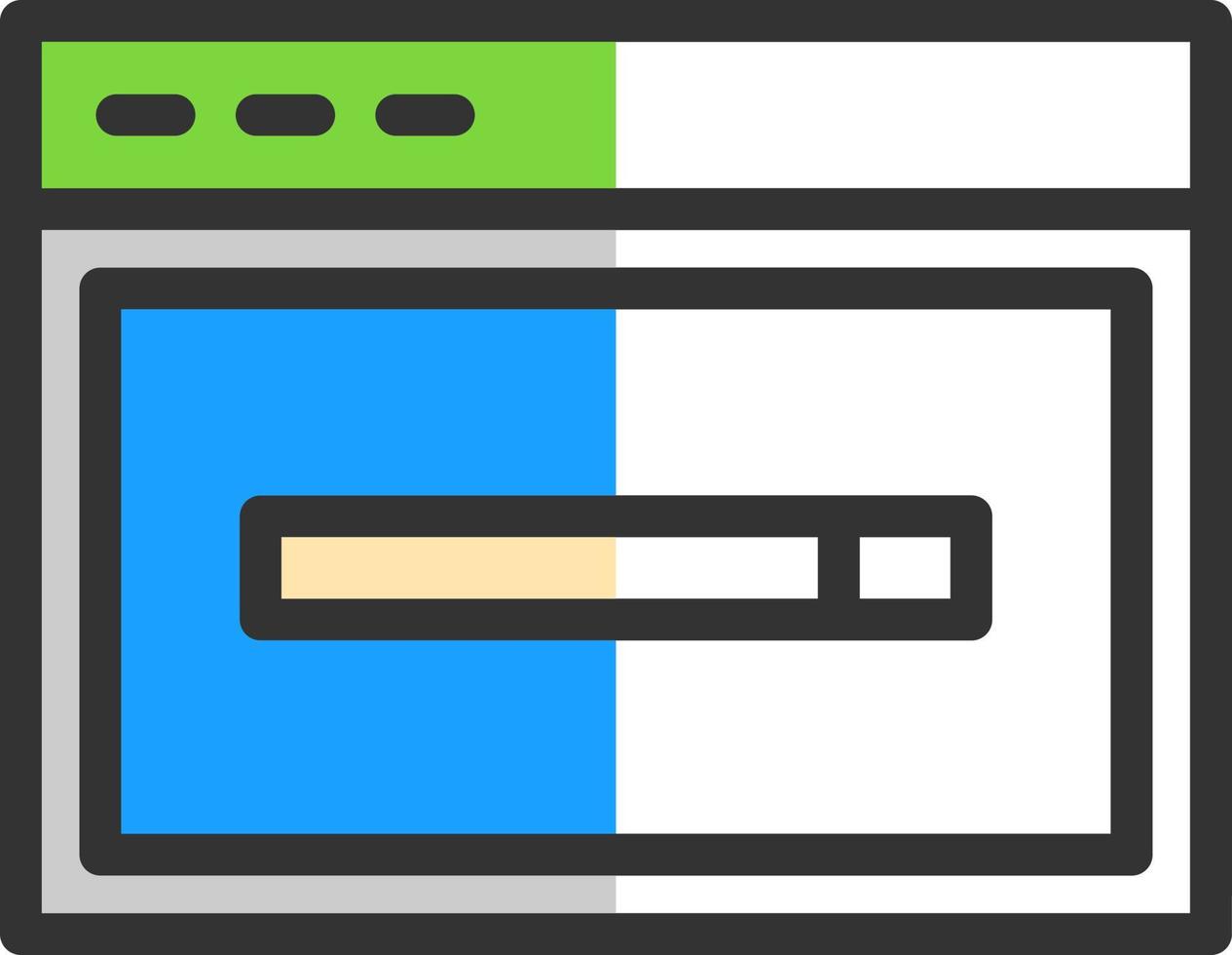 Web Site Vector Icon Design