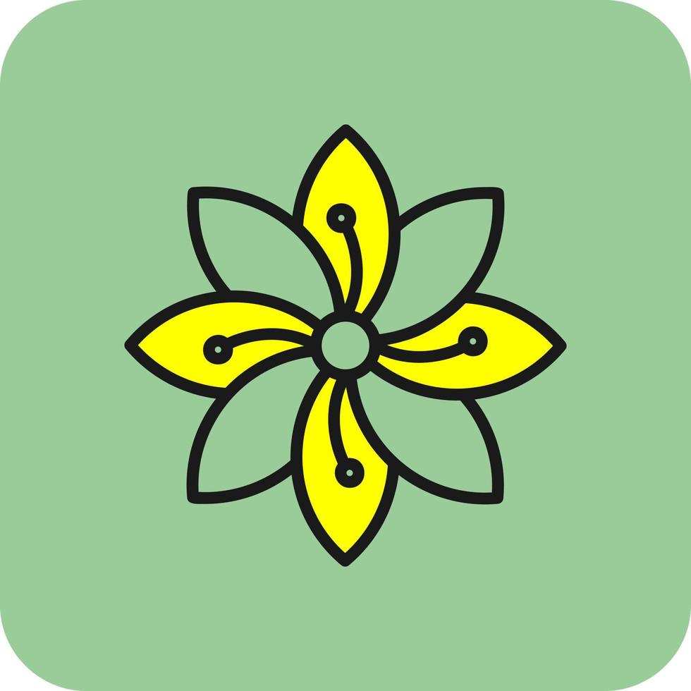 Hydrangea Vector Icon Design