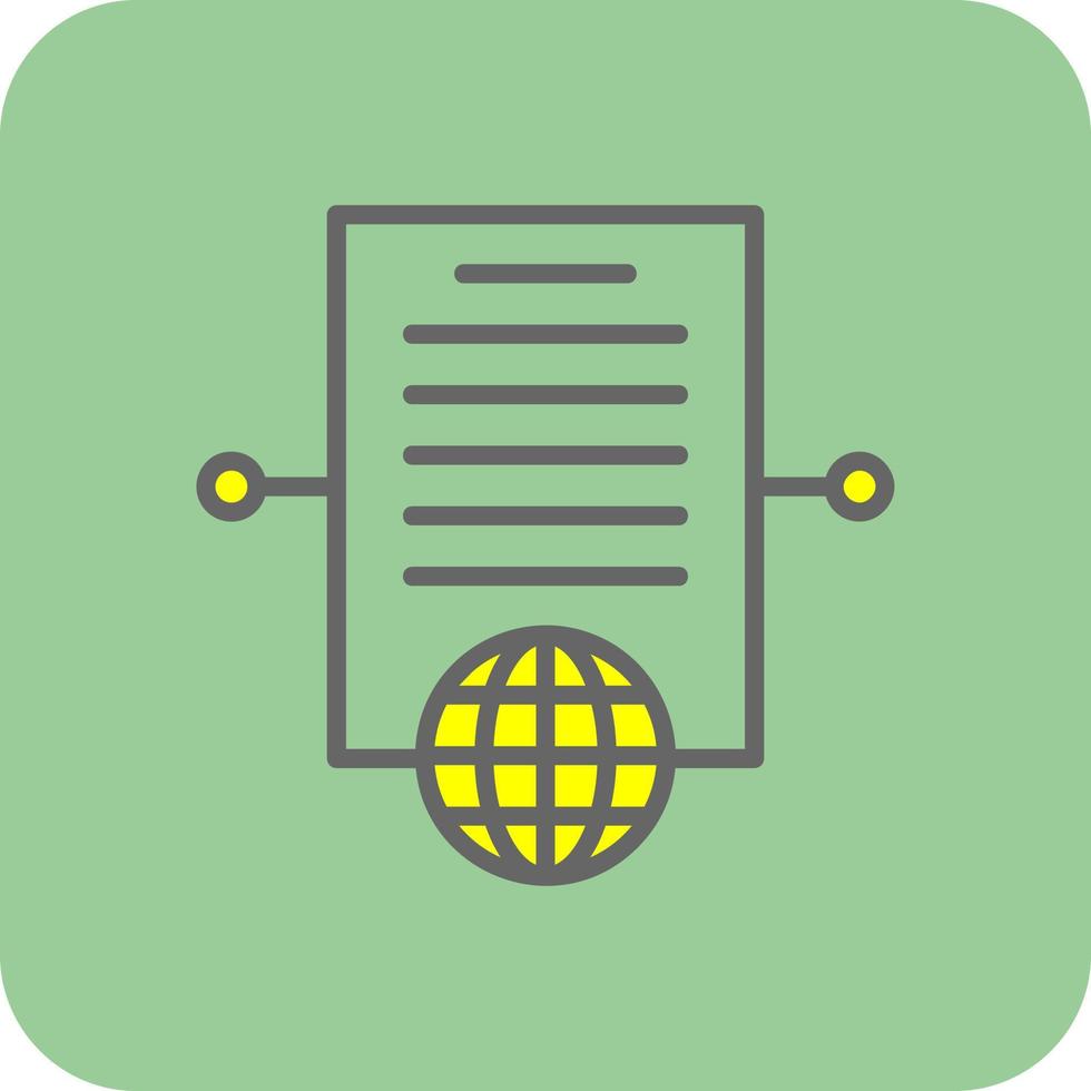 Binding Corporate Rules Vector Icon Design