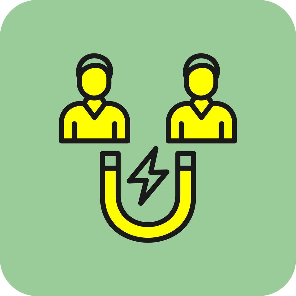 Candidates Attraction Vector Icon Design