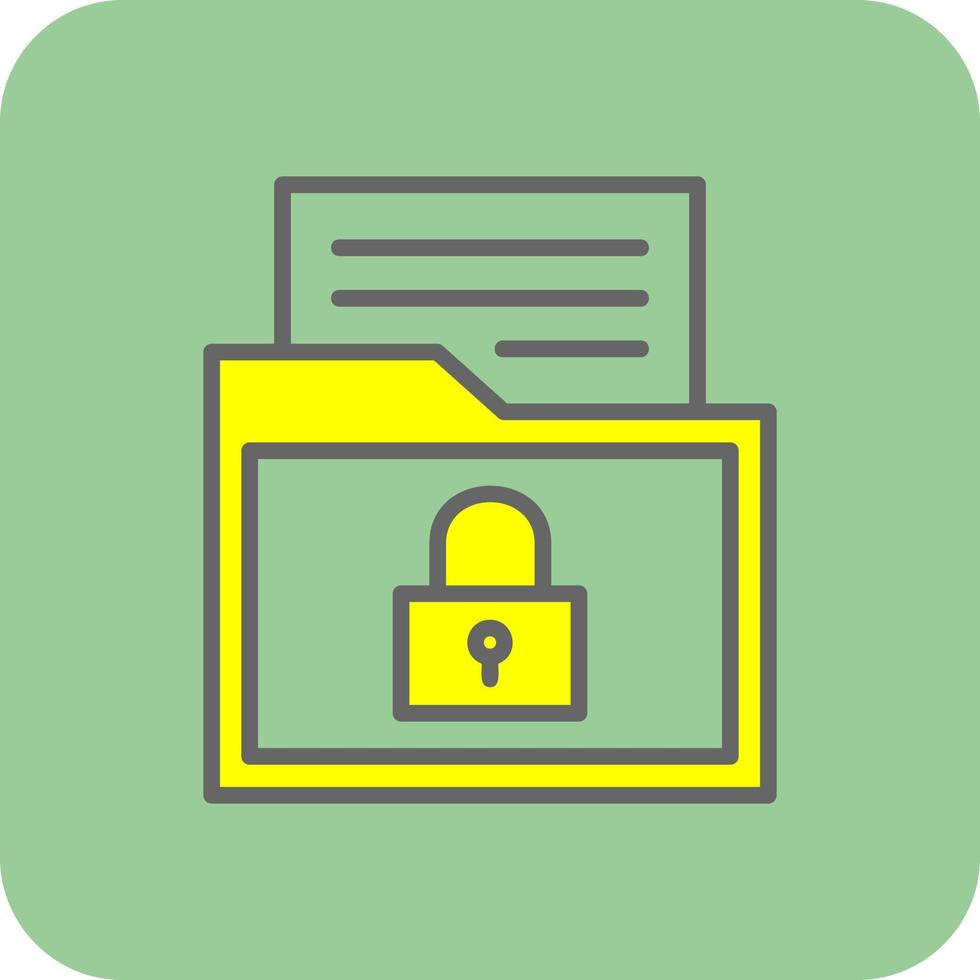 Encrypted Data Vector Icon Design