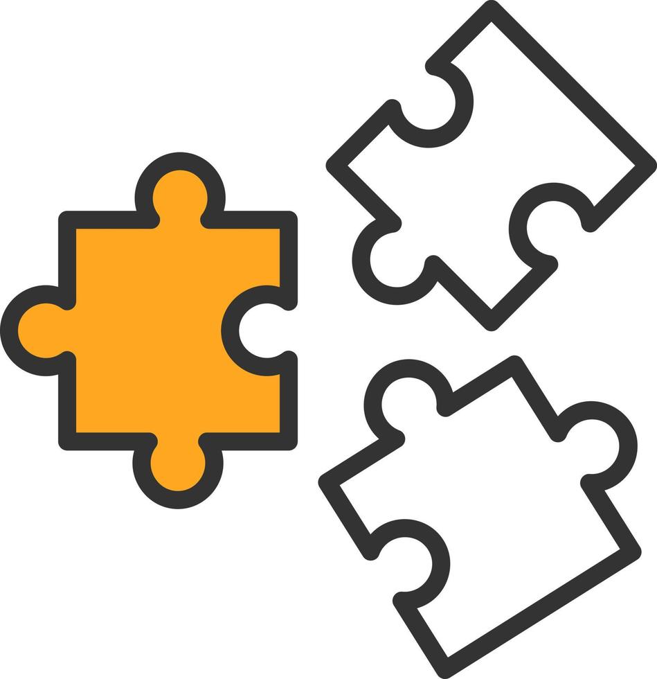 Puzzle Vector Icon Design